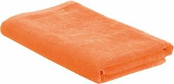 Пляжное полотенце в сумке SoaKing, оранжевое