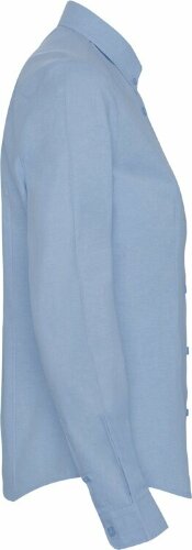 Рубашка женская Roly Oxford, небесно-голубой, размер 3XL