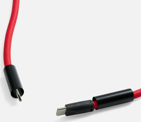 Кабель-ланьярд Indivo energyFlex Power Delivery 60 Вт, красный