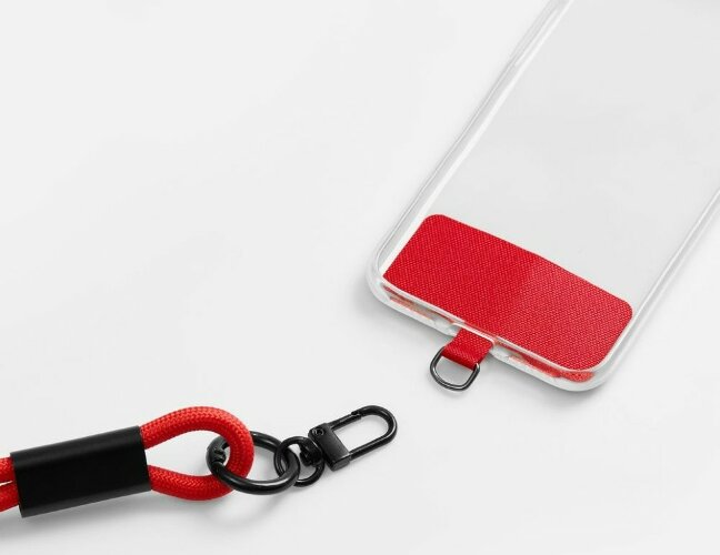 Кабель-ланьярд Indivo energyFlex Power Delivery 60 Вт, красный