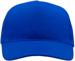 Бейсболка START FIVE, 5 клиньев, застежка на липучке, синий, универсальный