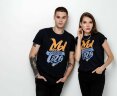 Футболка «Мы все слегка того», темно-синяя, S