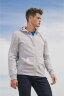 Толстовка худи унисекс на молнии STONE 260, зеленый, 3XL