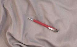Ручка шариковая Klio-Eterna COBRA SOFTGRIP MM, красный