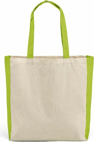 BAZAR. Сумка из 100% хлопка, Светло-зеленый