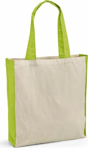 BAZAR. Сумка из 100% хлопка, Светло-зеленый