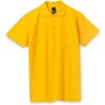 Рубашка поло мужская Sol's Spring 210, желтая, размер S