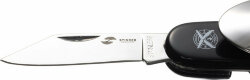 Нож перочинный Stinger, 109 мм, 8 функций, материал рукояти: АБС-пластик (чёрный)