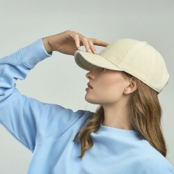 Бейсболка Atlantis CORDY-S, 6 клиньев, коричневый, размер 58 см