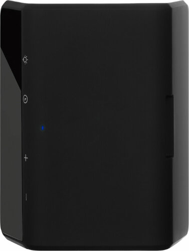Зарядная станция с часами 15W Flame, черная