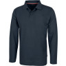  Рубашка поло Slazenger Point мужская с длинным рукавом, темно-синий, размер 2XL (56)
