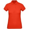Рубашка поло женская BNC Inspire, красная, размер XS