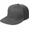 Бейсболка Molti Snapback с прямым козырьком, серая
