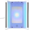 Зарядная станция с часами 15W Flame, белая
