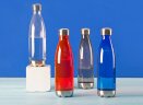 Бутылка для воды Cogy 700 мл, тритан, сталь, красный
