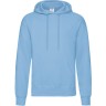 Толстовка с начесом CLASSIC HOODED SWEAT 280, голубой, S