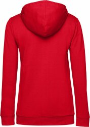Толстовка с капюшоном женская BNC Hoodie, красная, M