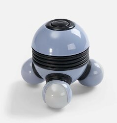 Ручной вибромассажер Spacy, серый с черным