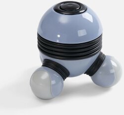 Ручной вибромассажер Spacy, серый с черным