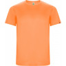 Футболка Roly Imola мужская, неоновый оранжевый, размер S (44)