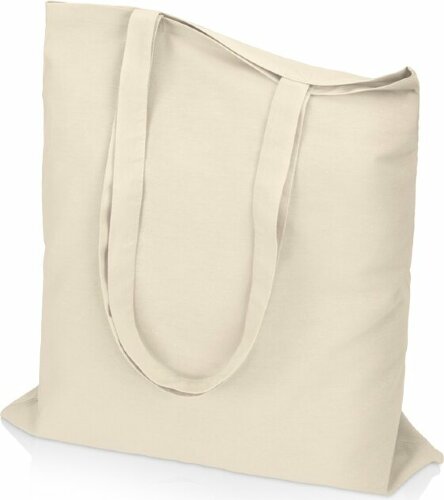 Сумка для шопинга Carryme 140 хлопковая 140 г/м2, натуральный