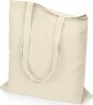 Сумка для шопинга Carryme 140 хлопковая 140 г/м2, натуральный