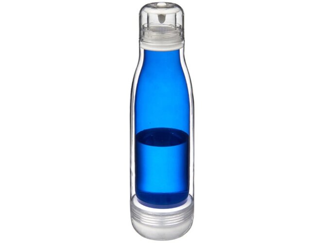 Спортивная бутылка Avenue Spirit со стеклом внутри, синий