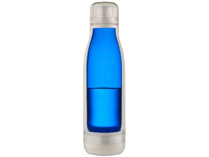 Спортивная бутылка Avenue Spirit со стеклом внутри, синий