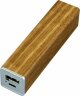 PB-wood1 Универсальное зарядное устройство power bank прямоугольной формы, 2600 мАч, Красный