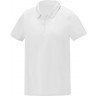 Женская стильная футболка поло с короткими рукавами Elevate Deimos, белый, размер XS (40)
