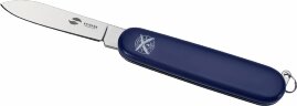 Нож перочинный Stinger, 90 мм, 2 функции, материал рукояти: АБС-пластик, синий