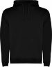 Толстовка с капюшоном Roly Urban мужская, черный, размер 3XL (62)