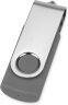 Флеш-карта USB 2.0 8 Gb Квебек, темно-серый