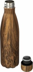 Вакуумная термобутылка Waterline Britewood S4, 500 мл, крафтовый тубус