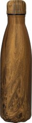 Вакуумная термобутылка Waterline Britewood S4, 500 мл, крафтовый тубус