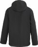 Куртка софтшелл с капюшоном мужская Race Men, черная, 4XL