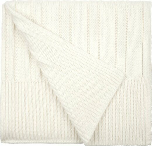 Шарф Knit Beat, белый (молочный)