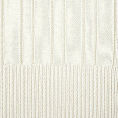 Шарф Knit Beat, белый (молочный)