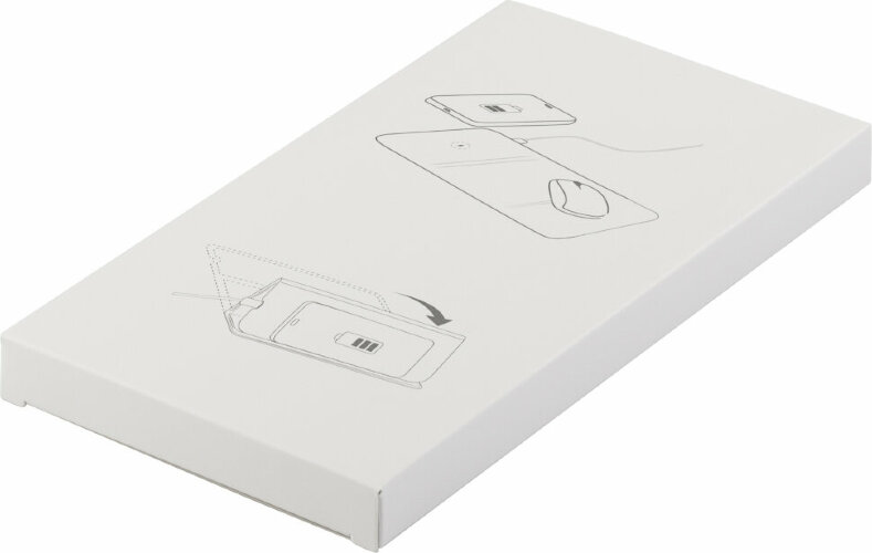 Коврик-трансформер POWERFOLIO с беспроводным зарядным устройством, серый