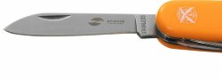 Нож перочинный Stinger, 90 мм, 13 функций, материал рукояти: АБС-пластик (оранжевый)