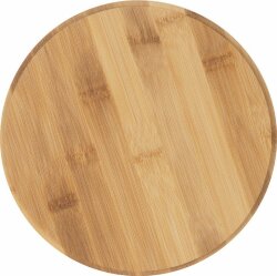 Салатник Bowl с бамбуковой крышкой, бежевый