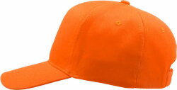 Бейсболка START FIVE, 5 клиньев, застежка на липучке, оранжевый, универсальный