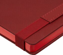 Ежедневник Peel, недатированный, красный