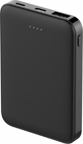 Внешний аккумулятор Fluffy, 5000 Mah, черный