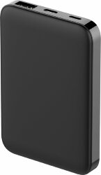 Внешний аккумулятор Fluffy, 5000 Mah, черный