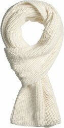 Шарф Nordkyn, белый (молочный)