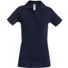 Рубашка поло женская BNC Safran Timeless, темно-синяя, размер XXL