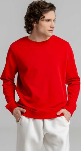 Свитшот унисекс BNC Inspire (Organic), красный, 3XL