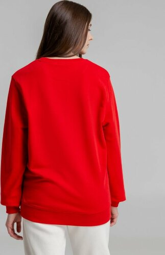 Свитшот унисекс BNC Inspire (Organic), красный, 3XL