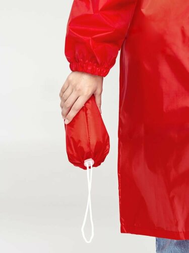 Дождевик Molti Rainman Zip, красный, размер XS